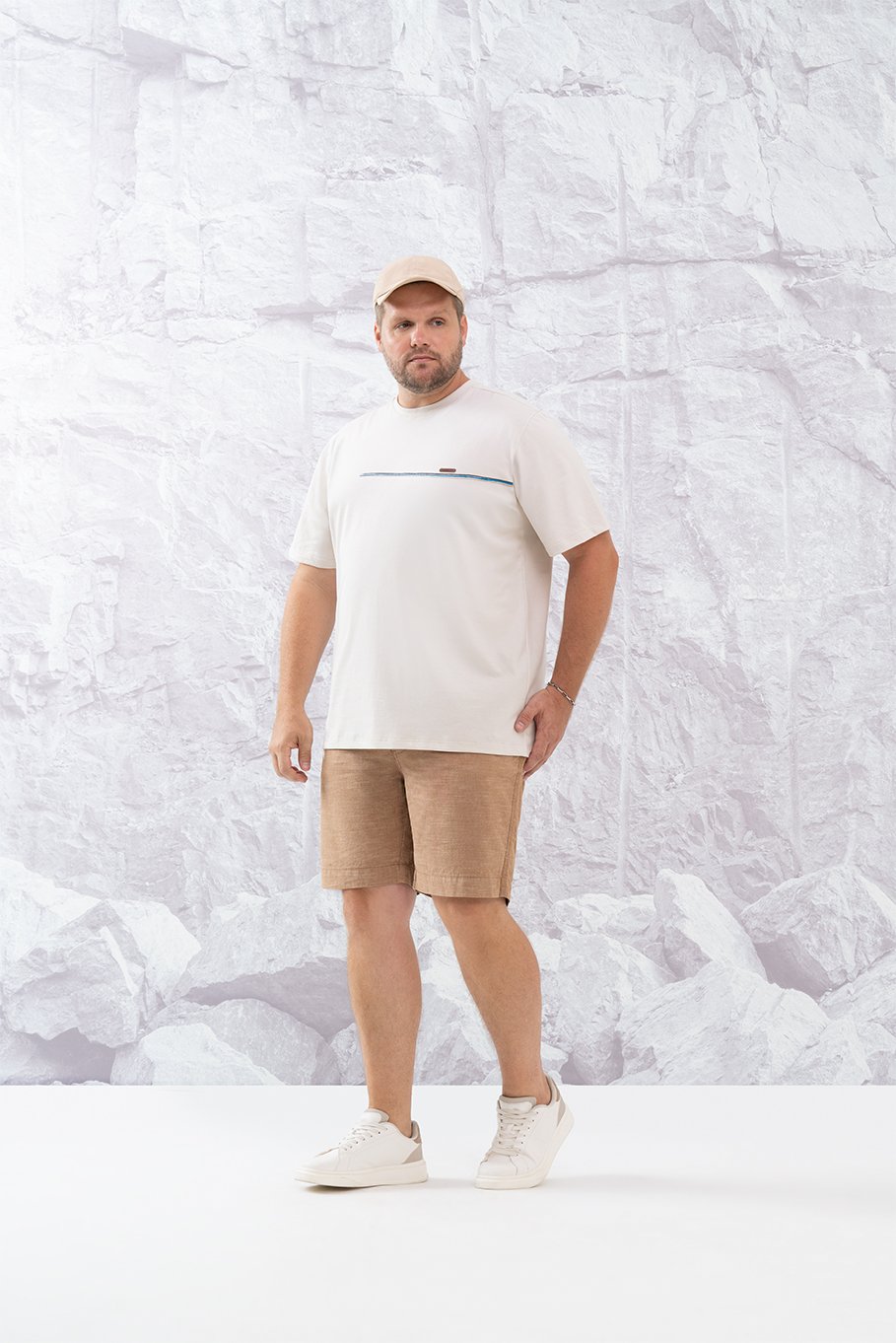 01 camiseta masculina plus size algodao