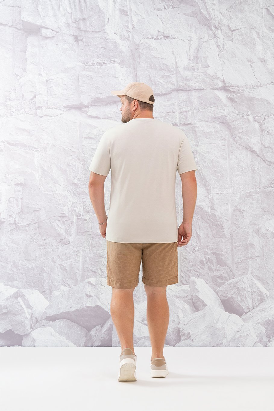 02 camiseta masculina plus size algodao