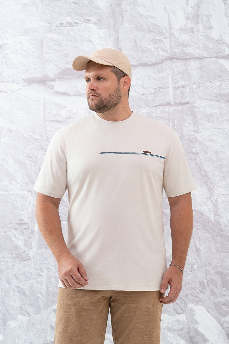03 camiseta masculina plus size algodao
