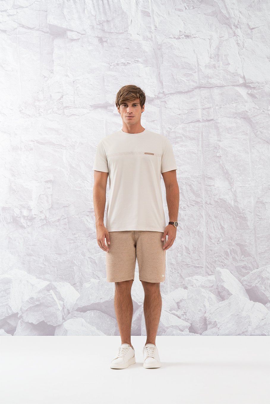 01 bermuda moletinho masculina