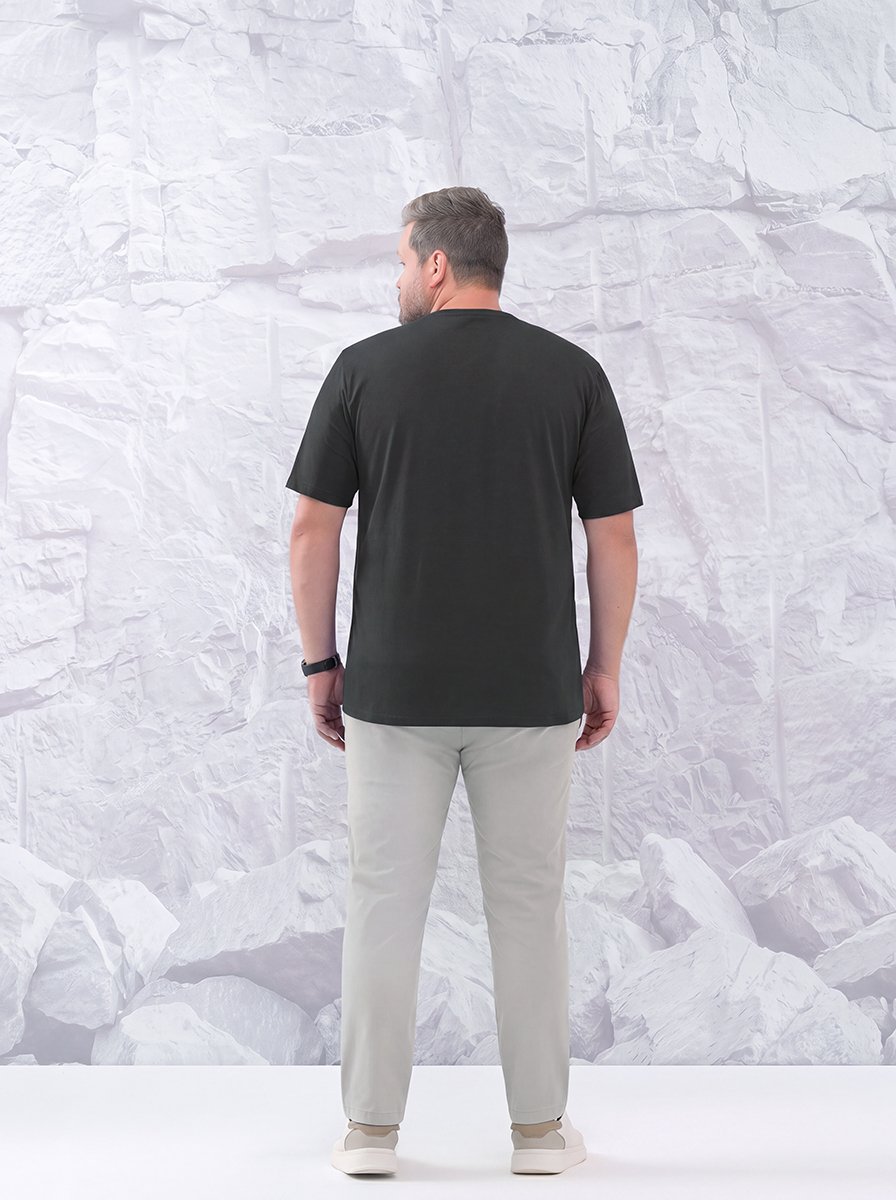 08 camiseta masculina plus size algodao